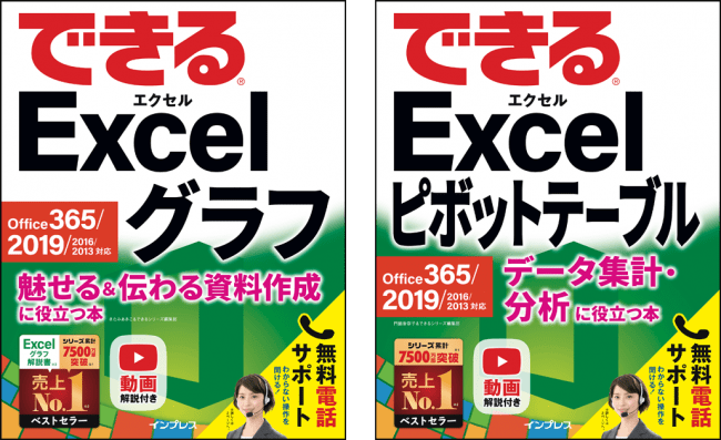 Excelでデータ分析と資料作成に役立つ グラフ と ピボットテーブル の新刊を11月29日に同時発売 株式会社インプレスホールディングスのプレスリリース