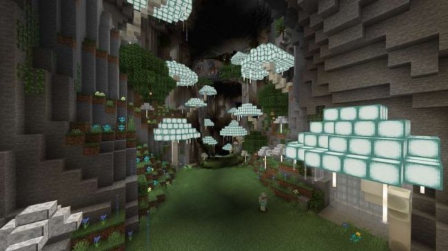 Minecraftゲーム内ストアに 巨大樹のある島 Giant Tree の出品を