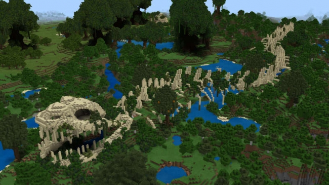 Minecraftゲーム内ストアに 種類以上の化石を発掘できる 竜化石の大地 の出品を開始 株式会社インプレスホールディングスのプレスリリース