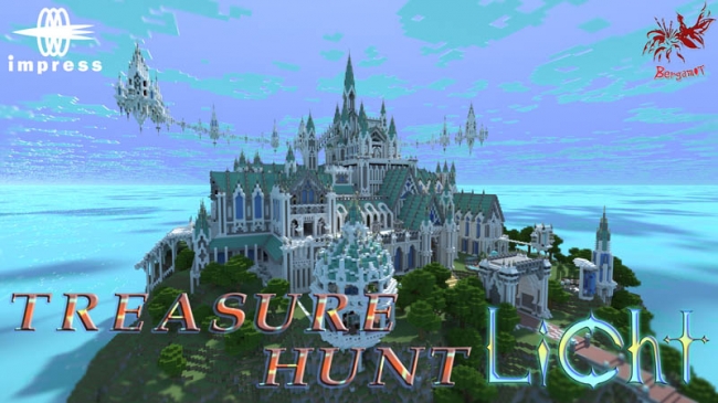 Minecraftゲーム内ストアに 海に浮かぶ島にある不思議なお城 Treasure Hunt Licht の出品を開始 おたにゅー