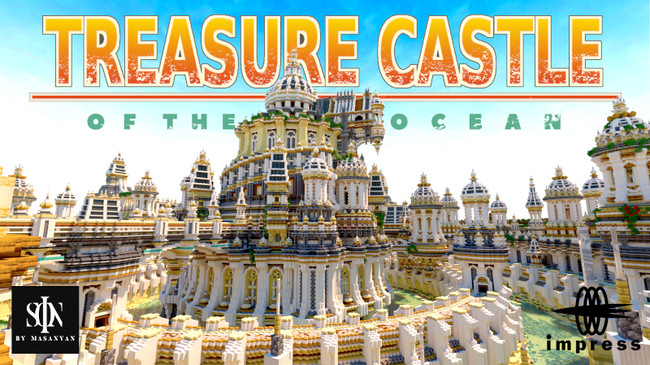 Minecraftゲーム内ストアに 新規参画クリエイターによる美しく幻想的な巨大島 ワールド 大海洋の宝城 の出品を開始 株式会社インプレスホールディングスのプレスリリース