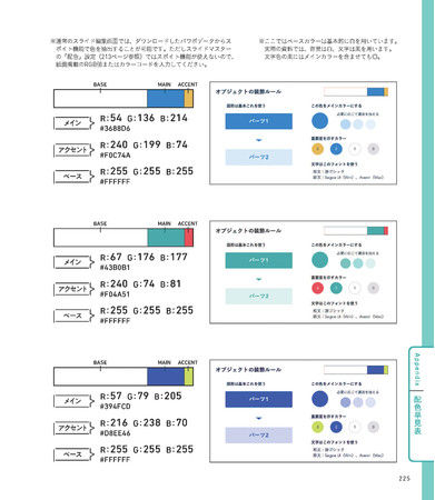 配色早見表（誌面）