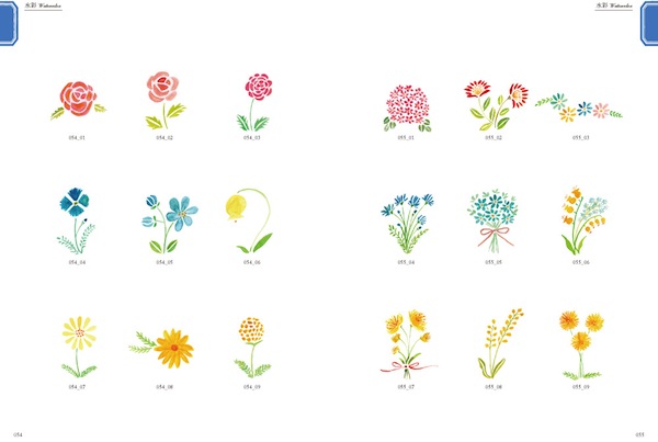 デザインにそっと寄り添う ステキな花の素材集 とっておきの花イラスト素材集 発売 株式会社インプレスホールディングスのプレスリリース