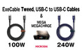 テクノロジーとスタイルの融合!MICRODIA製「ExeCable Tweed」シリーズのUSB-Cケーブル