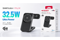 MICRODIA、Qi2.2対応25Wクラスの3-in-1折りたたみ式充電ステーション「SNAPStation PALM」を日本市場向けに提案開始