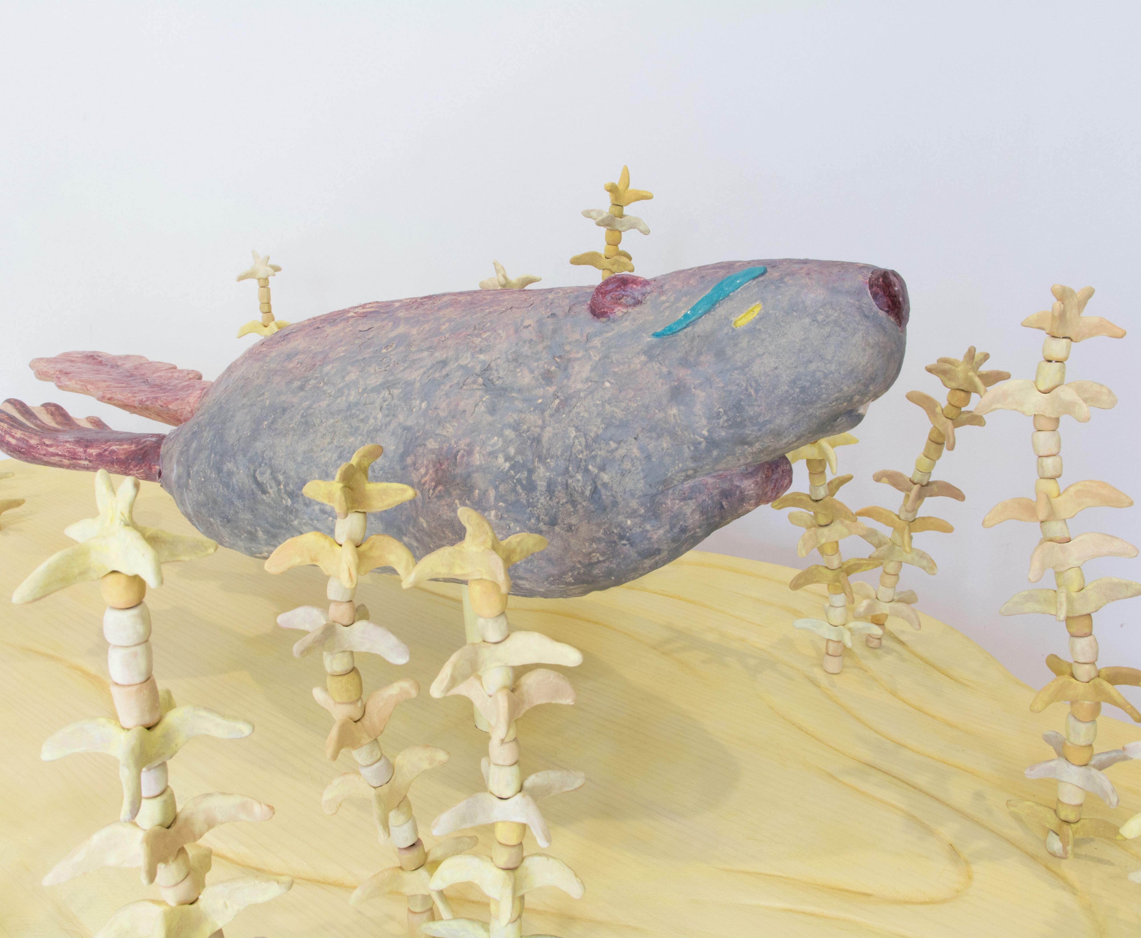 Oil By 美術手帖ギャラリー 動物をモチーフに陶彫 絵画 彫金作品を手掛けるアーティスト 長田沙央梨の個展 ひかりのこうずい かみさまのしっぽ を7月15日 金 から開催 カルチュア コンビニエンス クラブ株式会社 Ccc Art Lab のプレスリリース