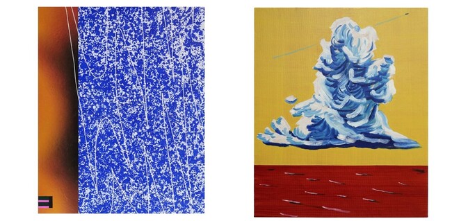 ▲Kenta SENEKT「Arrangement」、谷口洸「Contrail」 ※こちらは作家の参考画像であり、出展は別の作品となる可能性があります。 ▲Kenta SENEKT「Arrangement」、谷口洸「Contrail」 ※こちらは作家の参考画像であり、出展は別の作品となる可能性があります。