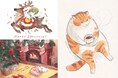 【銀座 蔦屋書店】イラストレーター黒山 Kathy Lamによる日本初の原画展「The Cup Cats」を11月28日(火)より開催。新作原画を中心に、クリスマスカード、カレンダーなどを展開。