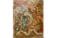 【銀座 蔦屋書店】下家杏樹 個展「Good bye my world」を11月16日(土)より開催。頭の中にずっと存在していたキャラクターや世界観を、子供のこころに戻ってキャンバス上に開放した試み。