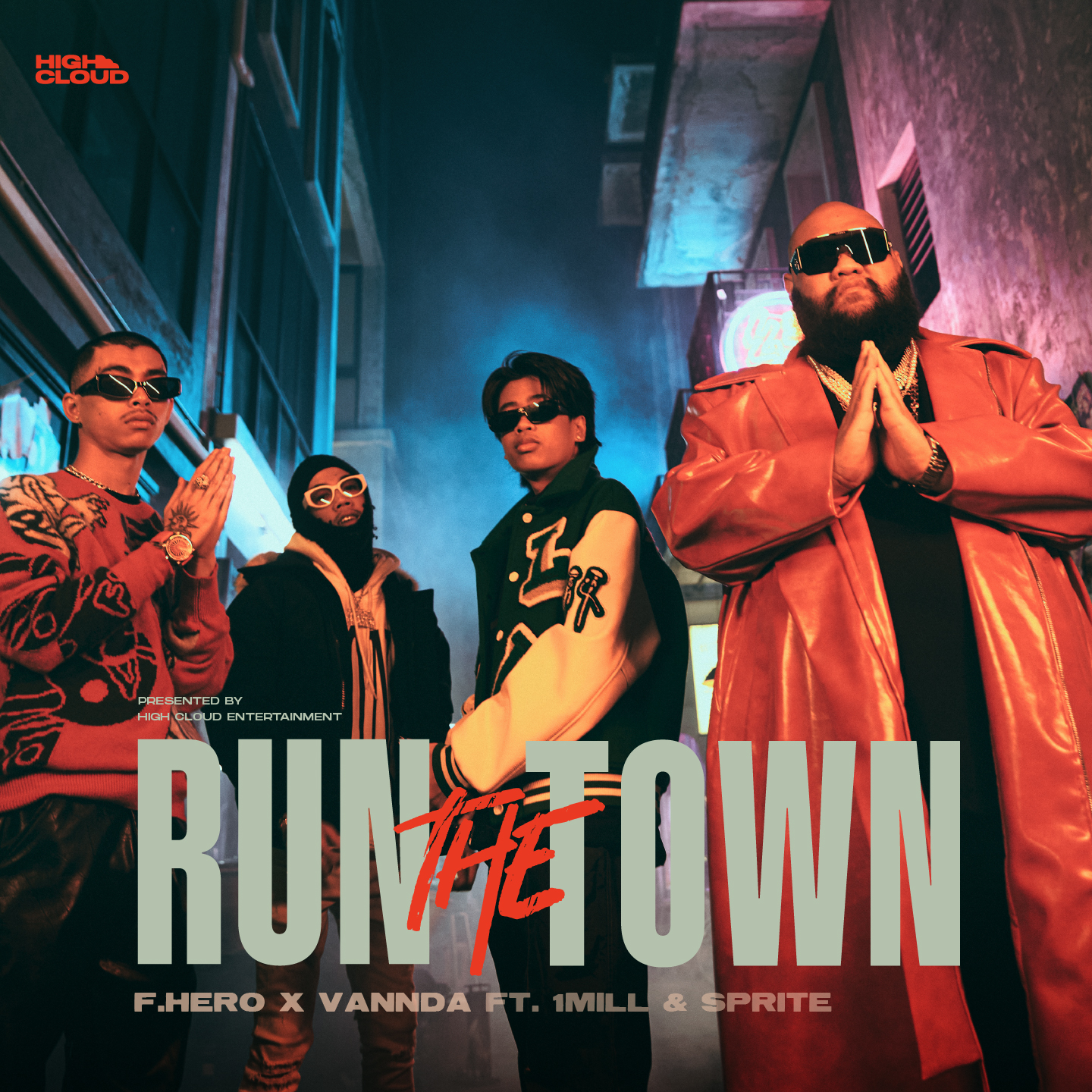 F Hero X Vannda Ft 1mill Spriteのコラボ曲 Run The Town が大ヒット 24時間以内に100万回再生を突破 Chet Groupのプレスリリース