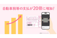 J-Coin Payでの自動車税等の支払が20倍に増加!「請求書払い」機能の利用が拡大中!