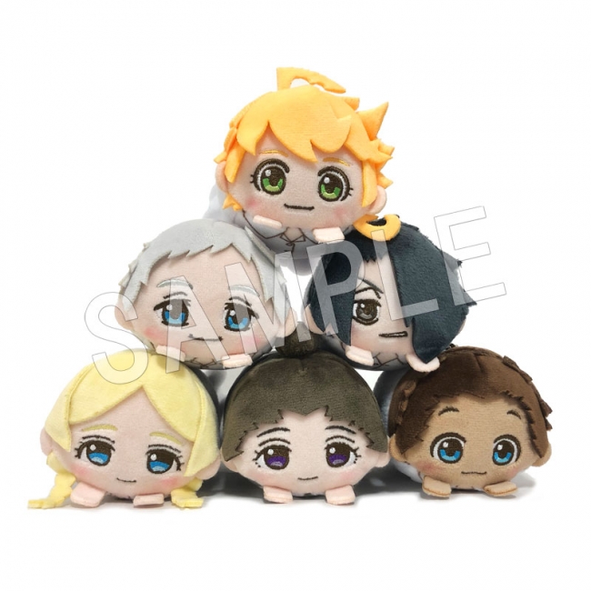 約束のネバーランド もちころりん【2点セット】エマ&amp;ノーマン　⭐️レア、新品 約束のネバーランド』より「もちころりん ぬいぐるみマスコット