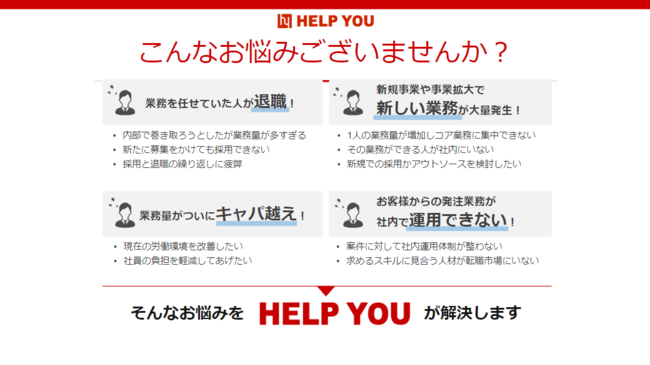 オンラインアウトソーシングの活用シーン