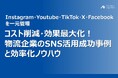 【無料ダウンロード】「物流企業のSNS活用成功事例と効率化ノウハウ」を公開しました|船井総研ロジ株式会社