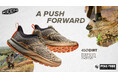 ＜KEEN＞から転がるような歩き心地を生み出す、革命的なカーブ形状のソール技術を採用したトレイルシューズ『450 DIRT』が新登場