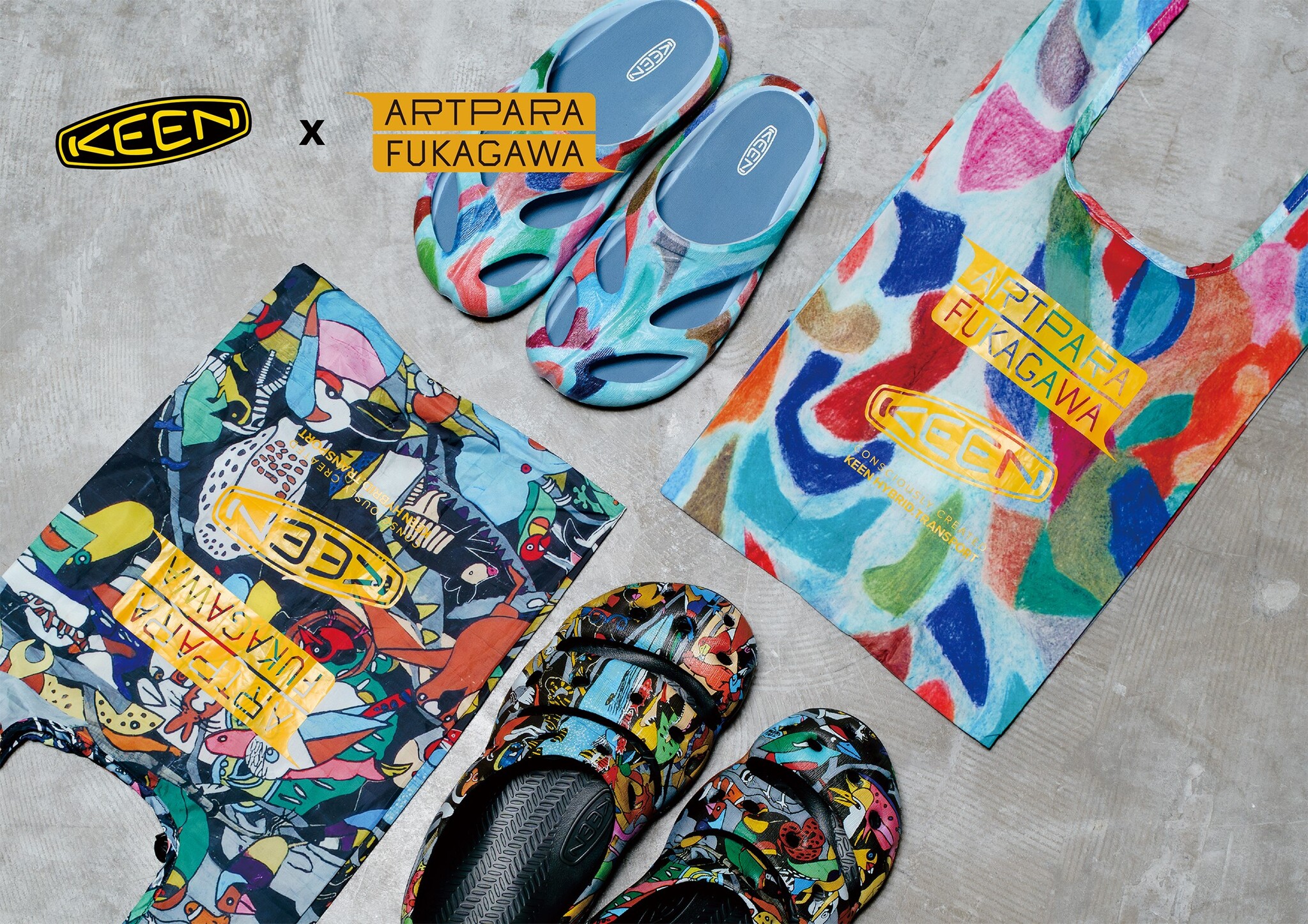 KEEN × ARTPARA FUKAGAWAコラボレーションアイテム第２弾発売｜キーン