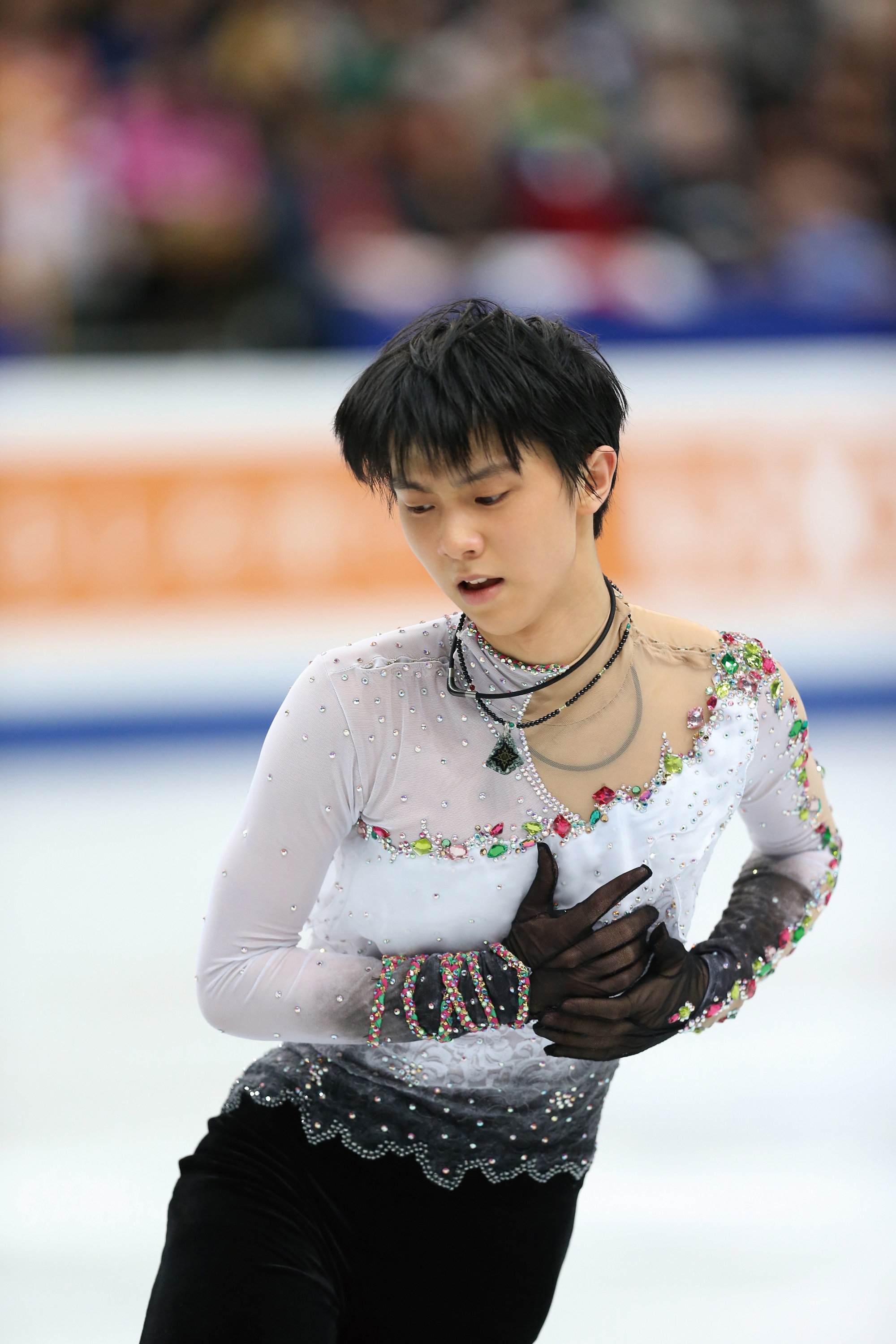 正規 RAKUWAネック 羽生結弦選手モデル ウイングス ゴールド 45cm