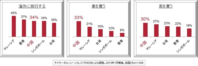 （図3）2013年の計画（旅行・車・家）