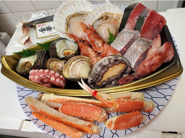 京のお台所錦市場からお届けする海鮮バーベキュー極上セット　１０，８００円（税込）