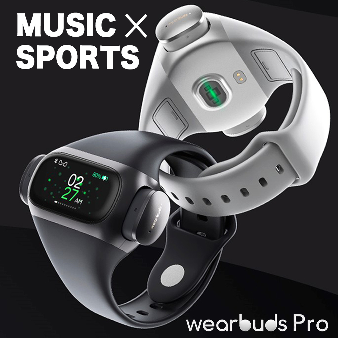 Wearbuds Pro ライトグレー スマートウォッチ-www.electrowelt.com