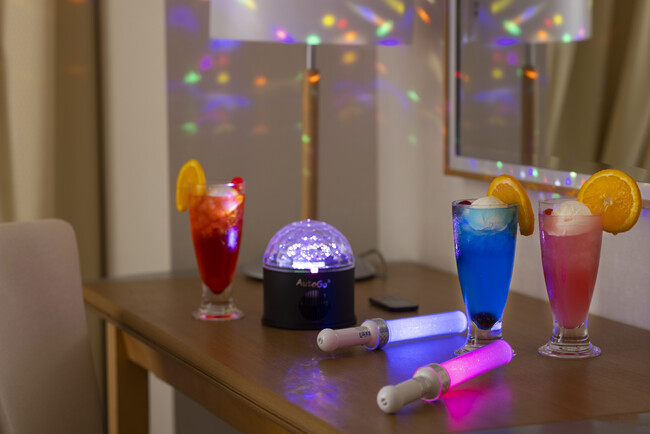 推し色ドリンクも演出のひとつ！