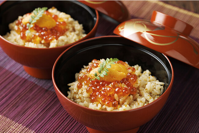 北海道産いくらと雲丹飯 北海道産いくらと雲丹飯