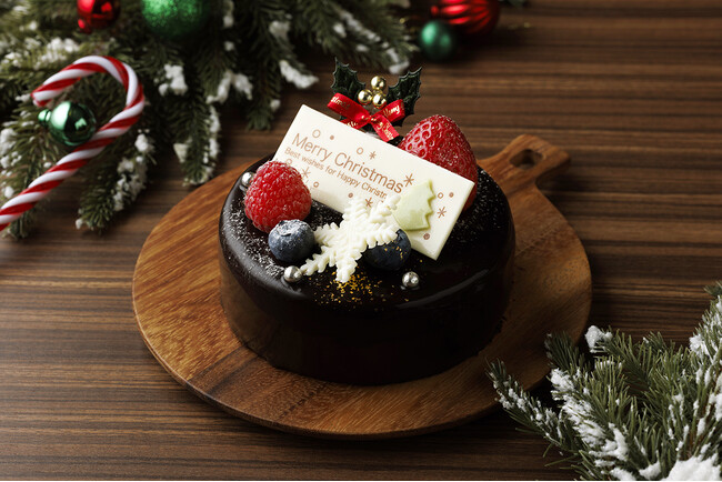 クリスマスケーキ「ミロワールショコラ パッション」