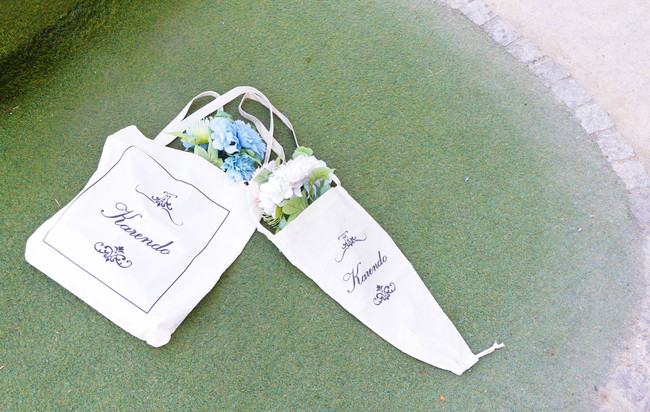 フラワーショップkarendoより お花 Eco で環境に優しい Flower Eco Bag Bouquet フラワーエコバッグブーケ 新登場 株式会社花恋人のプレスリリース