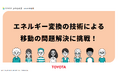 トヨタ自動車株式会社とエネルギー変換技術を使った問題解決の手法について学べる教材を共同開発