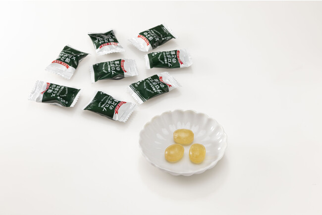 プロポリスのど飴 盛り付け図 プロポリスのど飴 盛り付け図