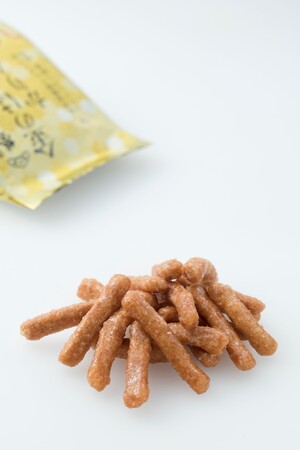 金のはちみつかりんとう 盛り付け図 金のはちみつかりんとう 盛り付け図