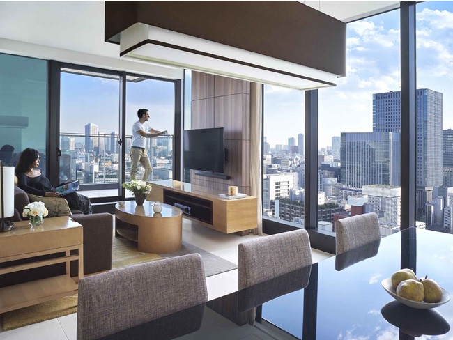 Oakwood Premier Tokyo_Living Room