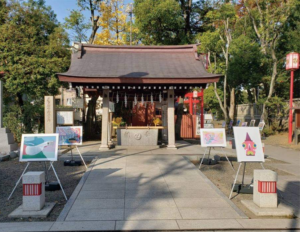 深川七福神に設置の街なかアート 深川七福神に設置の街なかアート