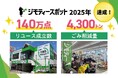 地域のリユースインフラとして急拡大。官民連携「ジモティースポット」2025年のリユース成立数140万点・ごみ削減量4,300トンを達成