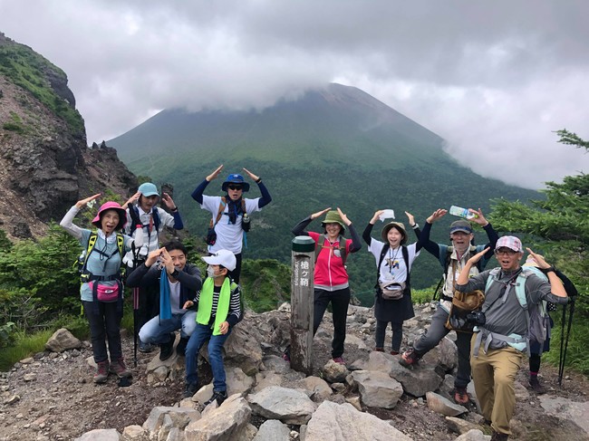 プログラム例① 地元の山に登ろう！絶景の黒斑山登山