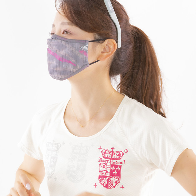 ZEBRA100%-VENGA! Printed MASK／グレー