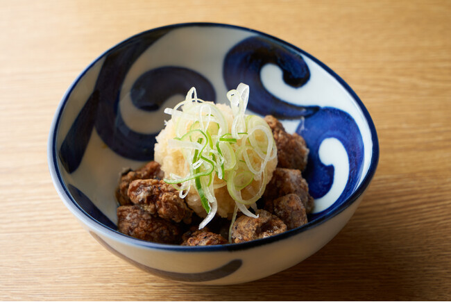 加賀の國 仔イノシシの塩麹漬け 揚げおろしポン酢：770円(税込)