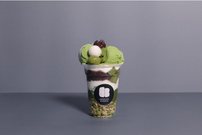 ■抹茶パフェ:¥1,000(税込) ■抹茶パフェ:¥1,000(税込)