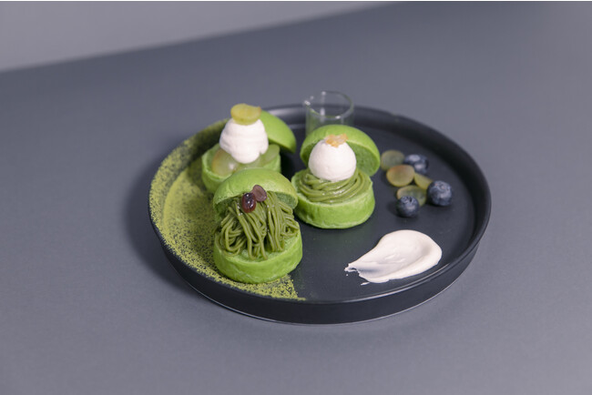 ■抹茶スイーツプレート:¥1,480(税込) ※ドリンク付 ■抹茶スイーツプレート:¥1,480(税込) ※ドリンク付