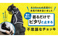 ネコちゃんの爪切りに本気で向き合い誕生した、着るだけで動きが「ピタリ」と止まる不思議なチョッキをMakuakeにて先行発売開始!