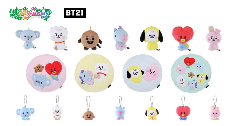 BT21タイアップキャンペーン モーリーファンタジー・PALOで開催