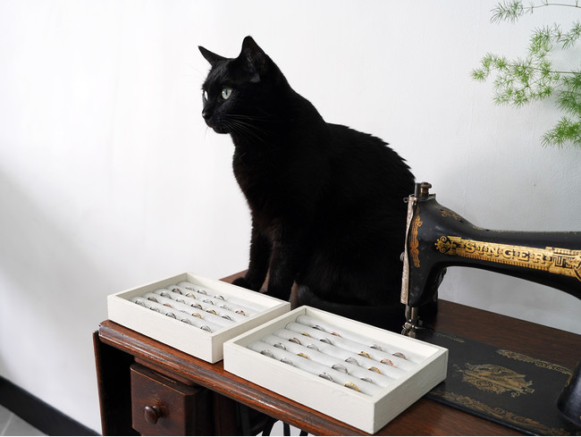 猫のいる指輪アトリエ Renri の看板猫 さく と みつき の公式lineスタンプ第2弾が登場 Renriのプレスリリース