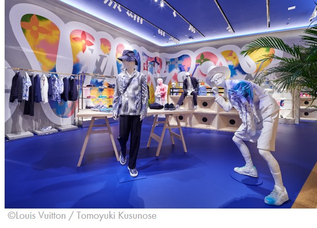 New “Louis Vuitton” MEN'S POP-UP STORE in Shibuya