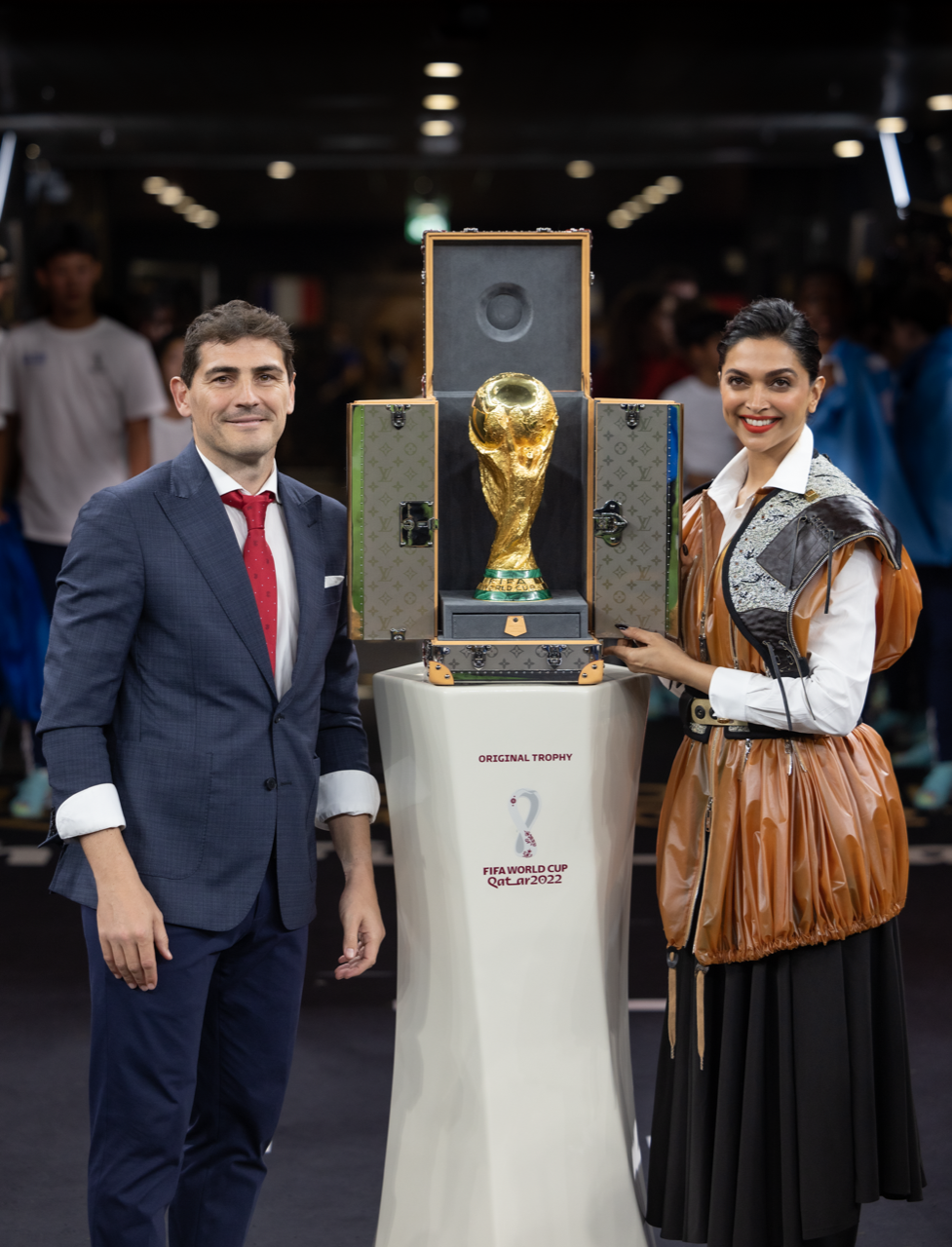 2022 FIFAワールドカップ決勝戦に、ルイ・ヴィトンを纏った