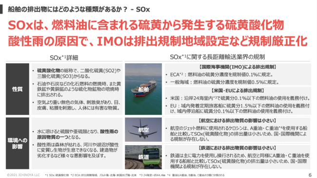 船舶・海運業界向け】SOx・NOx・COx規制に関する無料レポート公開 