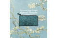 ゴッホの名画「花咲くアーモンドの木の枝」をイメージしたレザーウォレットが新発売！
