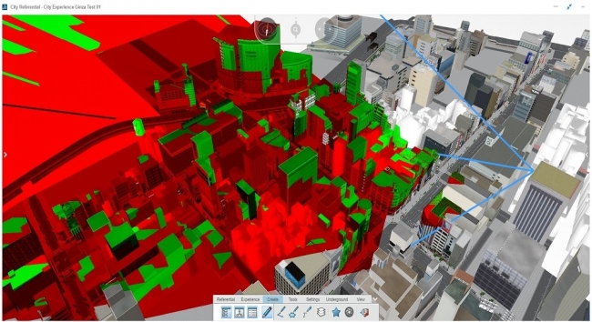 参考画像(2)_大成建設がバーチャル都市のためにダッソー・システムズの3DEXPERIENCEプラットフォームを採用