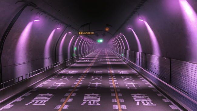 背景_トンネル 背景_トンネル