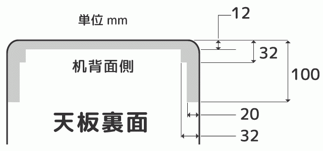 取付けスペース