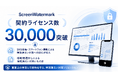 ScreenWatermarkの契約ライセンス数が30,000ライセンスを突破しました